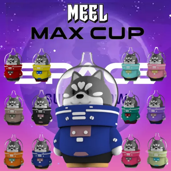 MEEL 太空狗 拋棄式電子煙 6000口｜Max Cup 系列｜可充電｜13種口味｜台灣現貨