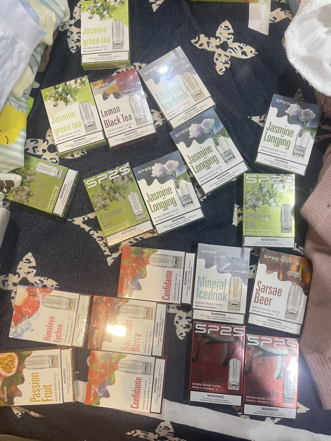 SP2 煙彈與包裝示意圖